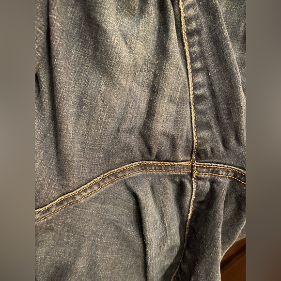 Torrid Jegging Super Soft Distressed Blue Jeans Extra Tall - Picture 12 of 14